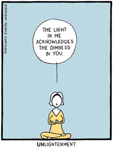 comic about enlightenment, unlightenment, unenlightenment