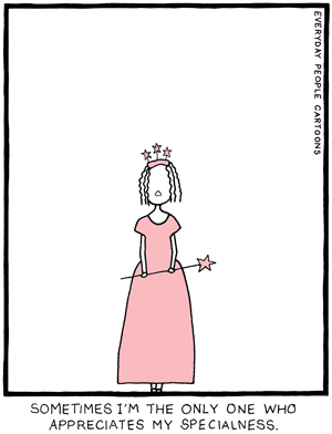 funny comic about an unappreciated princess