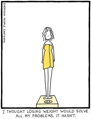 Weight Problems Comic by Everyday People Cartoons
