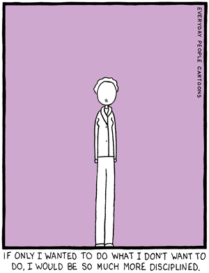 comic about lacking discipline