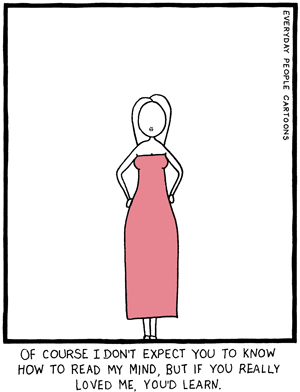 Mind Reading Comic by Everyday People Cartoons