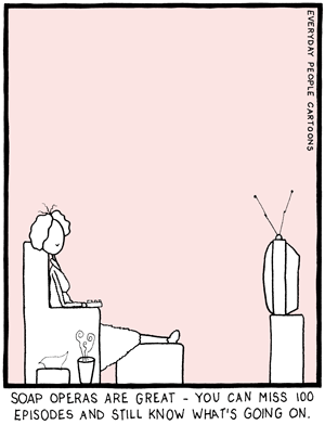 comic about soap operas