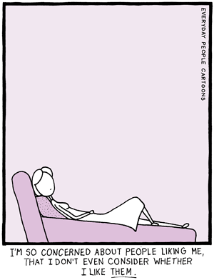 people pleasing comic