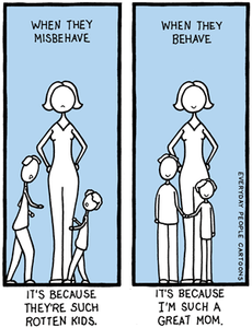 comic about parenting children who misbehave