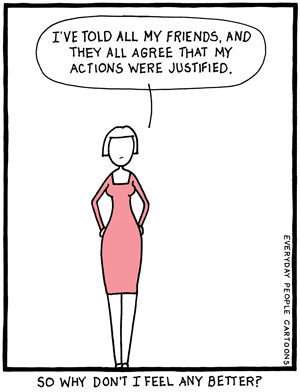 Self justifications comic