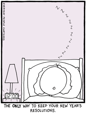 new year resolution comic