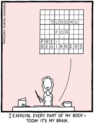 Sudoku - Everyday People Cartoons