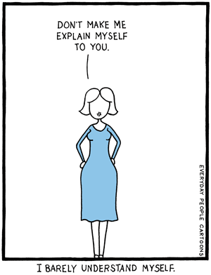 comic about self awareness, self-understanding