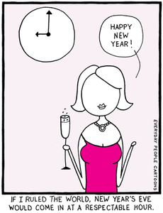 comic about early New Year's Eve, new year's eve humor