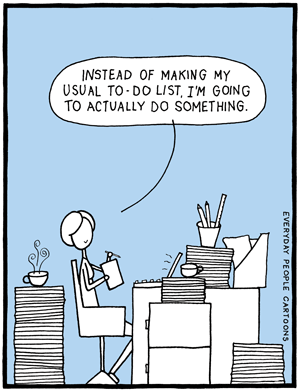 comic about procrastination