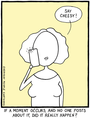 comic about social media influencers