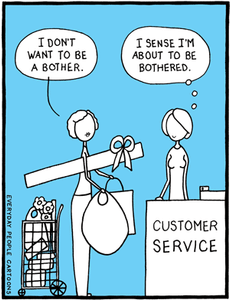 Service Line Support Cartoon Product Support Cartoons