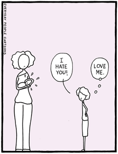 comic about child having emotional disregulation tantrum