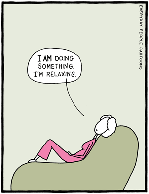 Relaxing Comic by Everyday People Cartoons