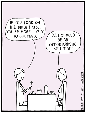 optimism opportunistic comic